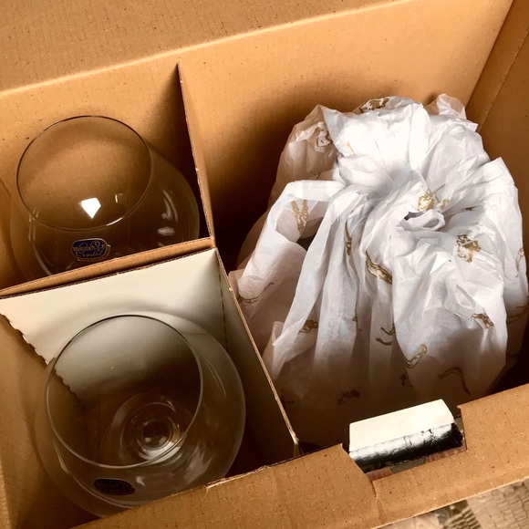 Bohemia Czech Crystal 3 Piece Wine Set - Picture 7 of 11